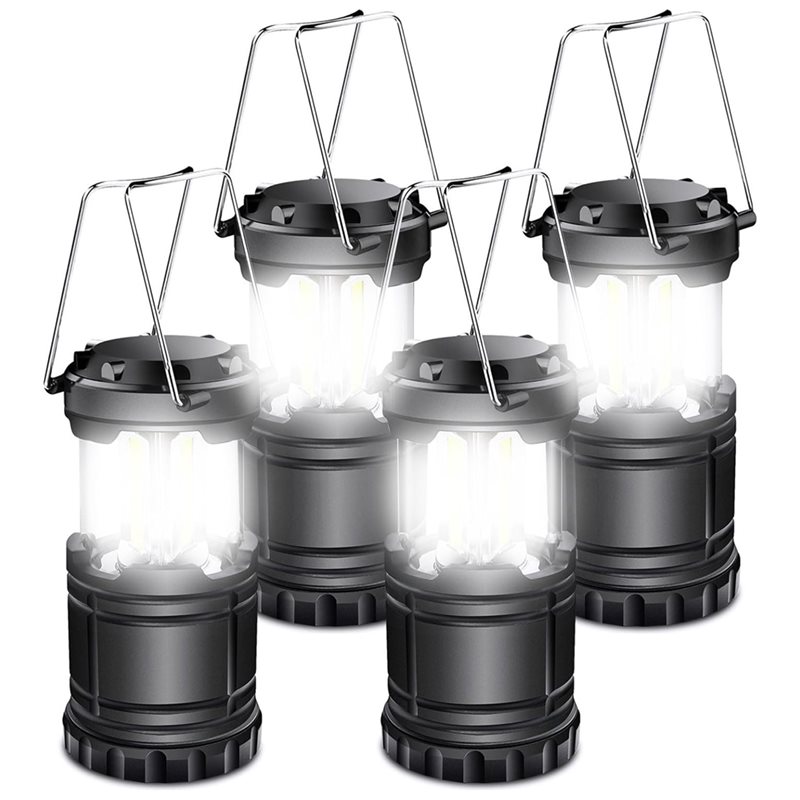 Power Outage Light - مجموعة من 4 فوانيس تخييم تعمل
